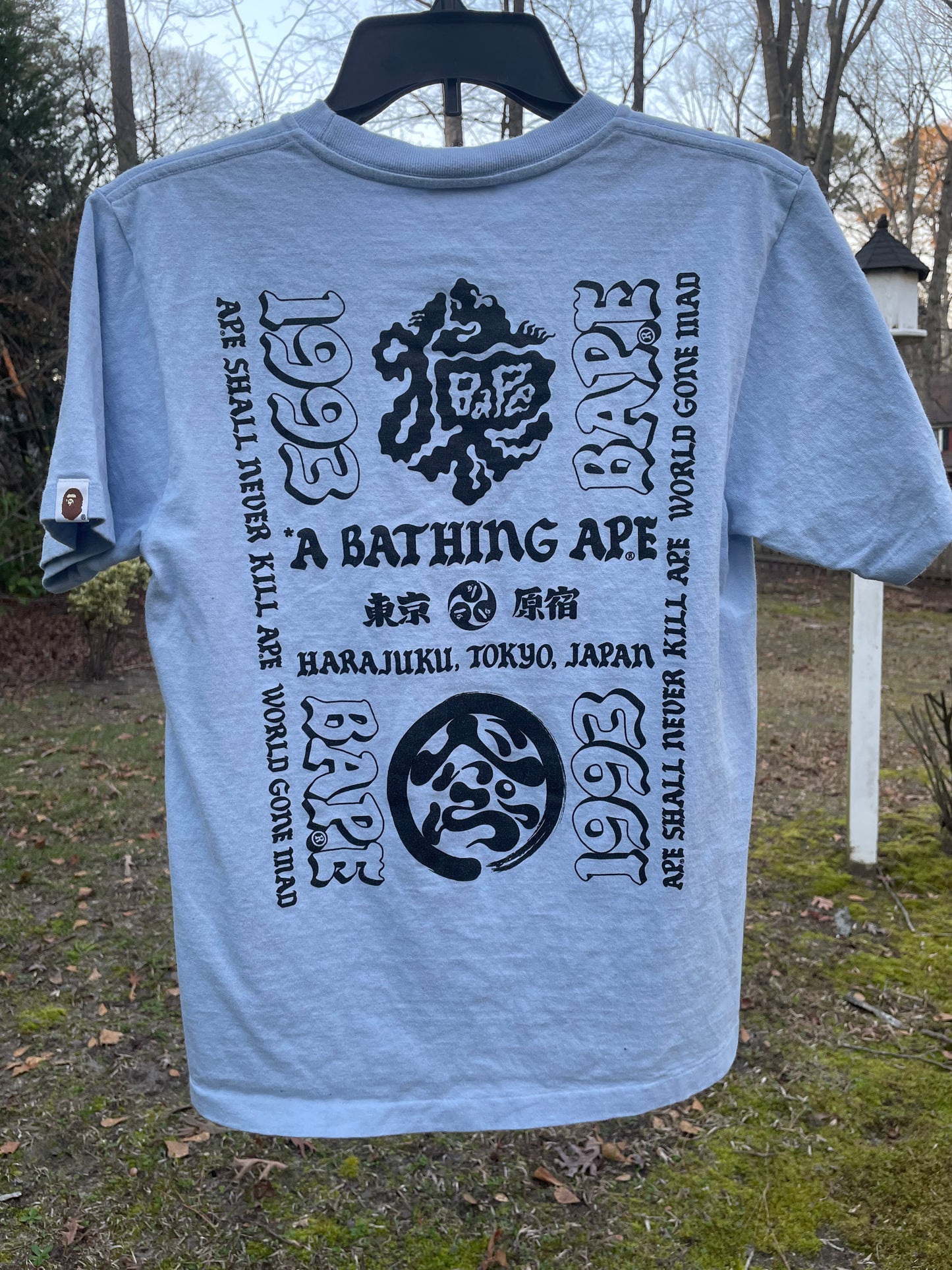 Bape Japan Culture Lettered Tee