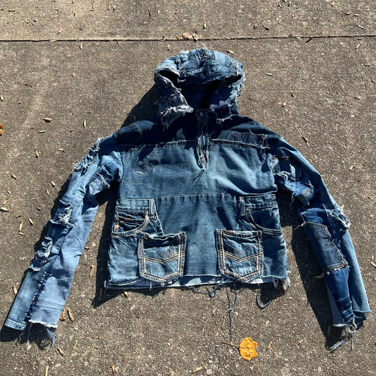 ANTIXROCK DENIM PULLOVER