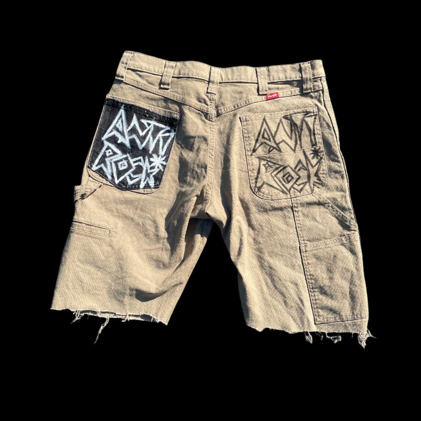 ANTIXROCK ART JORTS